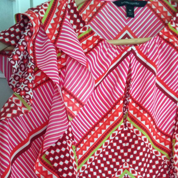 Patterned Blouse - Picture 2 of 5